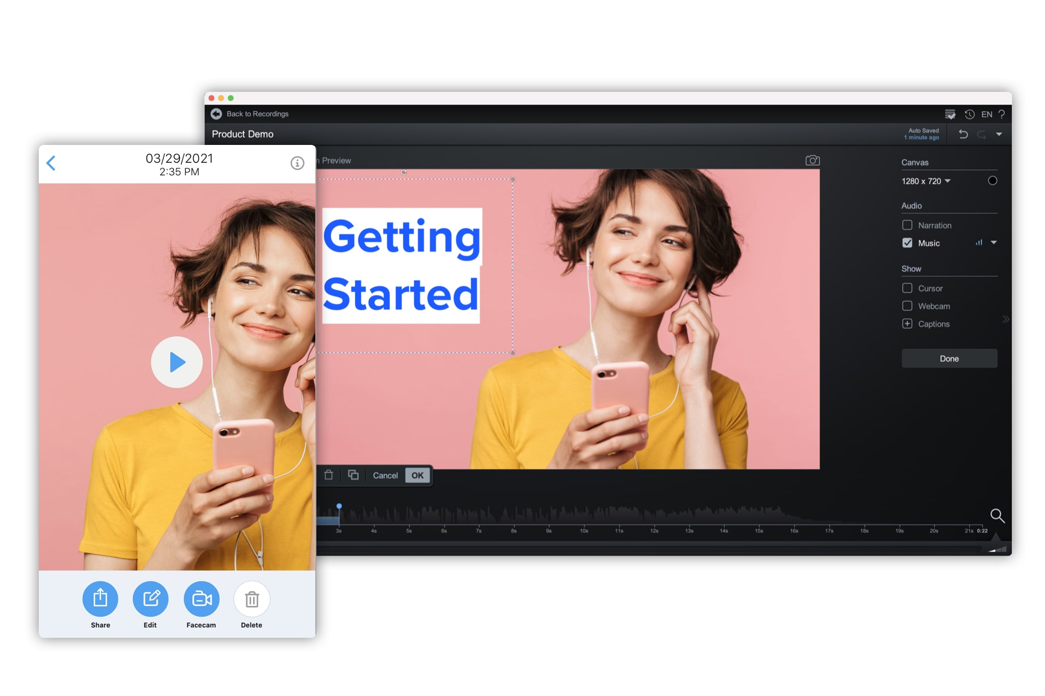 screen recorder and video editor for android
