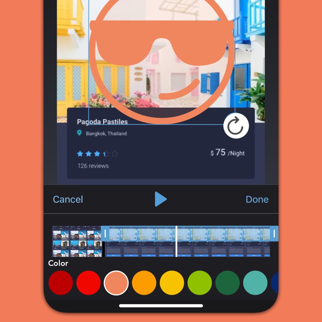iphone and ipad video stickers