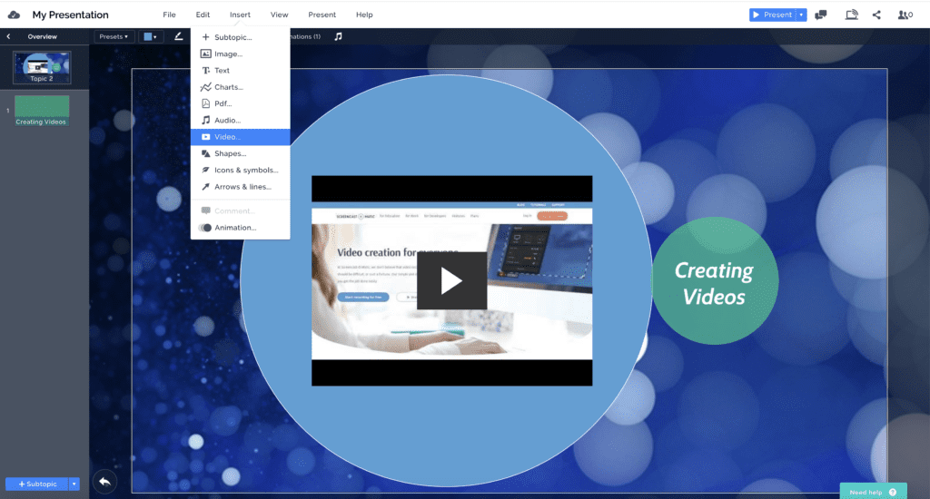 Prezi Video Presentation