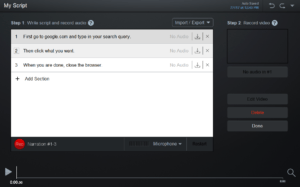 video tool, script tool