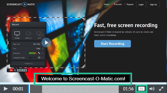 Video with Captions