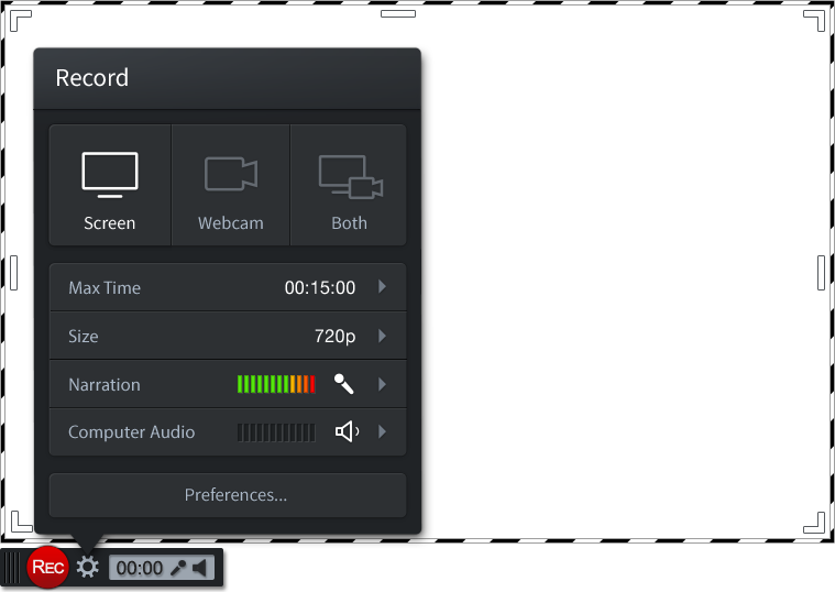 screencast o matic audio problems